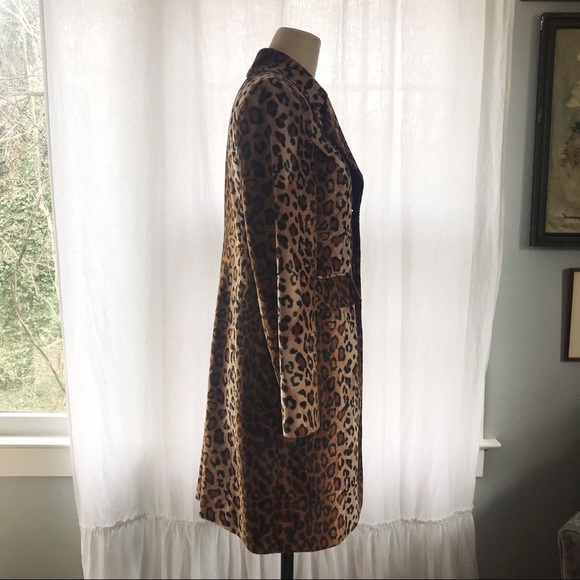 Leopard Print Coat by INC International Concepts - Picture 4 of 5